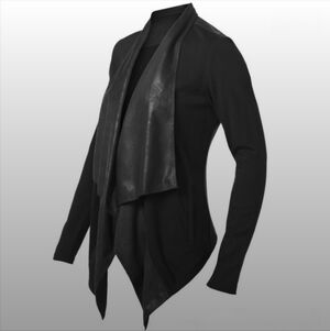 CAbi Owens Jacket with Leather Detail